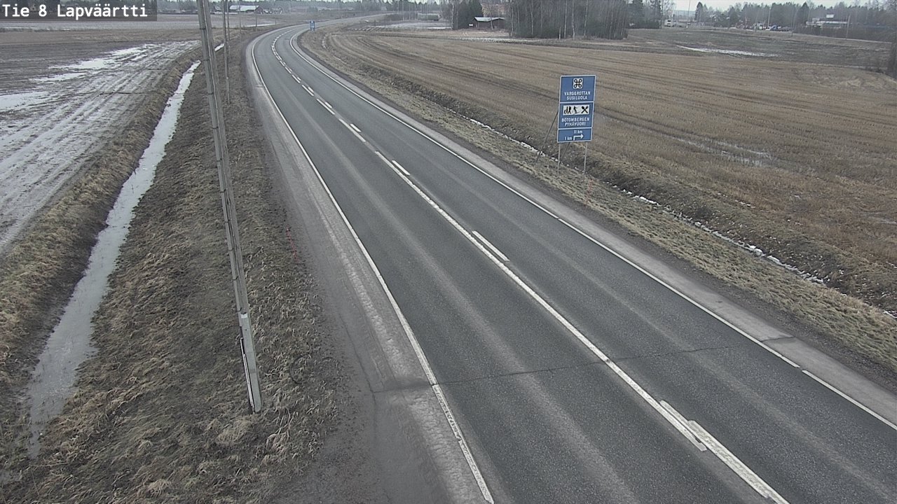 Kelikamerat Kuva Tie 8Kristiinankaupunki,  Lapväärtti, Kristiinankaupunki, Pohjanmaa