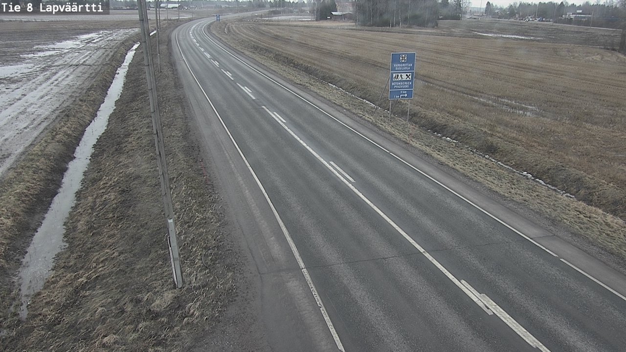 Kelikamerat Kuva Tie 8Kristiinankaupunki,  Lapväärtti, Kristiinankaupunki, Pohjanmaa