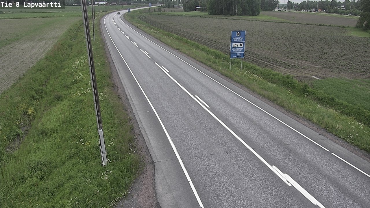 Kelikamerat Kuva Tie 8Kristiinankaupunki,  Lapväärtti, Kristiinankaupunki, Pohjanmaa