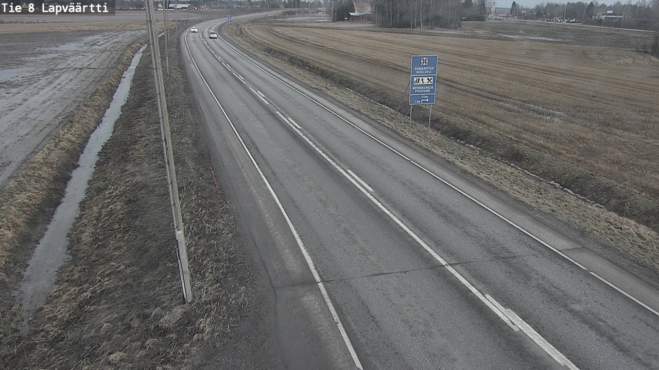 Kelikamerat Kuva Tie 8Kristiinankaupunki,  Lapväärtti, Kristiinankaupunki, Pohjanmaa