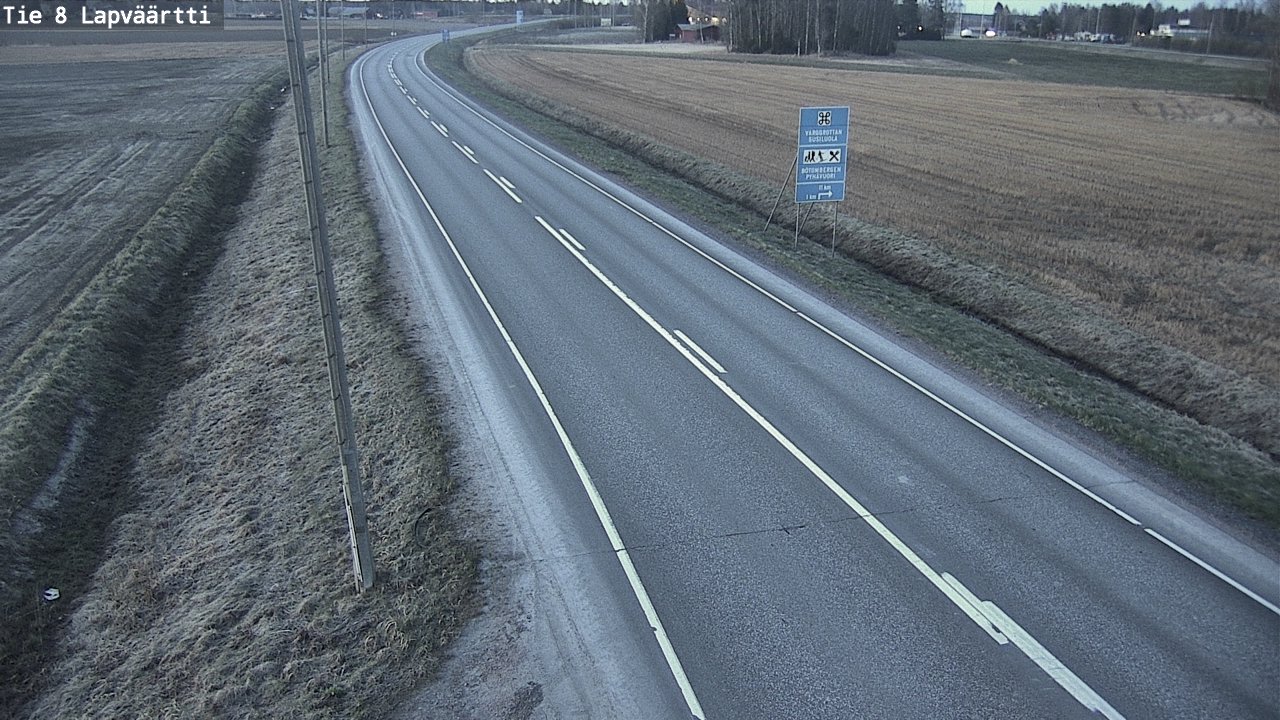 Kelikamerat Kuva Tie 8Kristiinankaupunki,  Lapväärtti, Kristiinankaupunki, Pohjanmaa