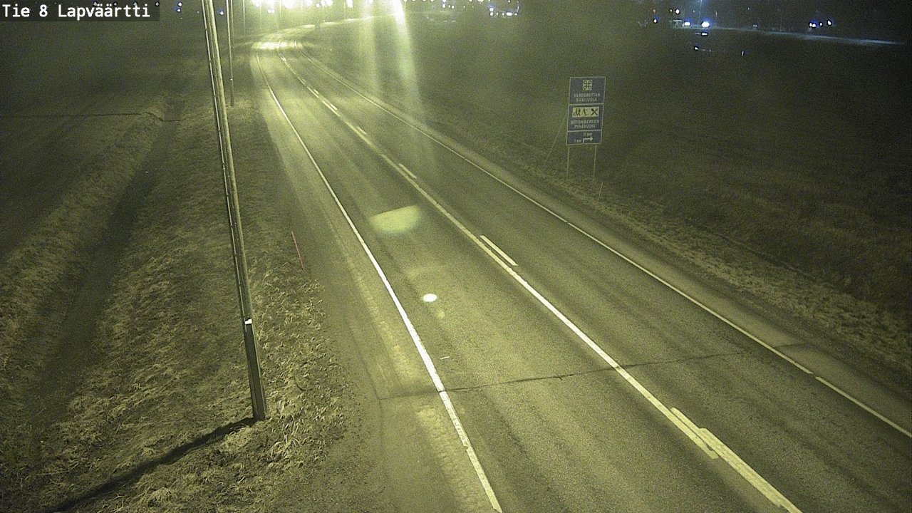 Kelikamerat Kuva Tie 8Kristiinankaupunki,  Lapväärtti, Kristiinankaupunki, Pohjanmaa