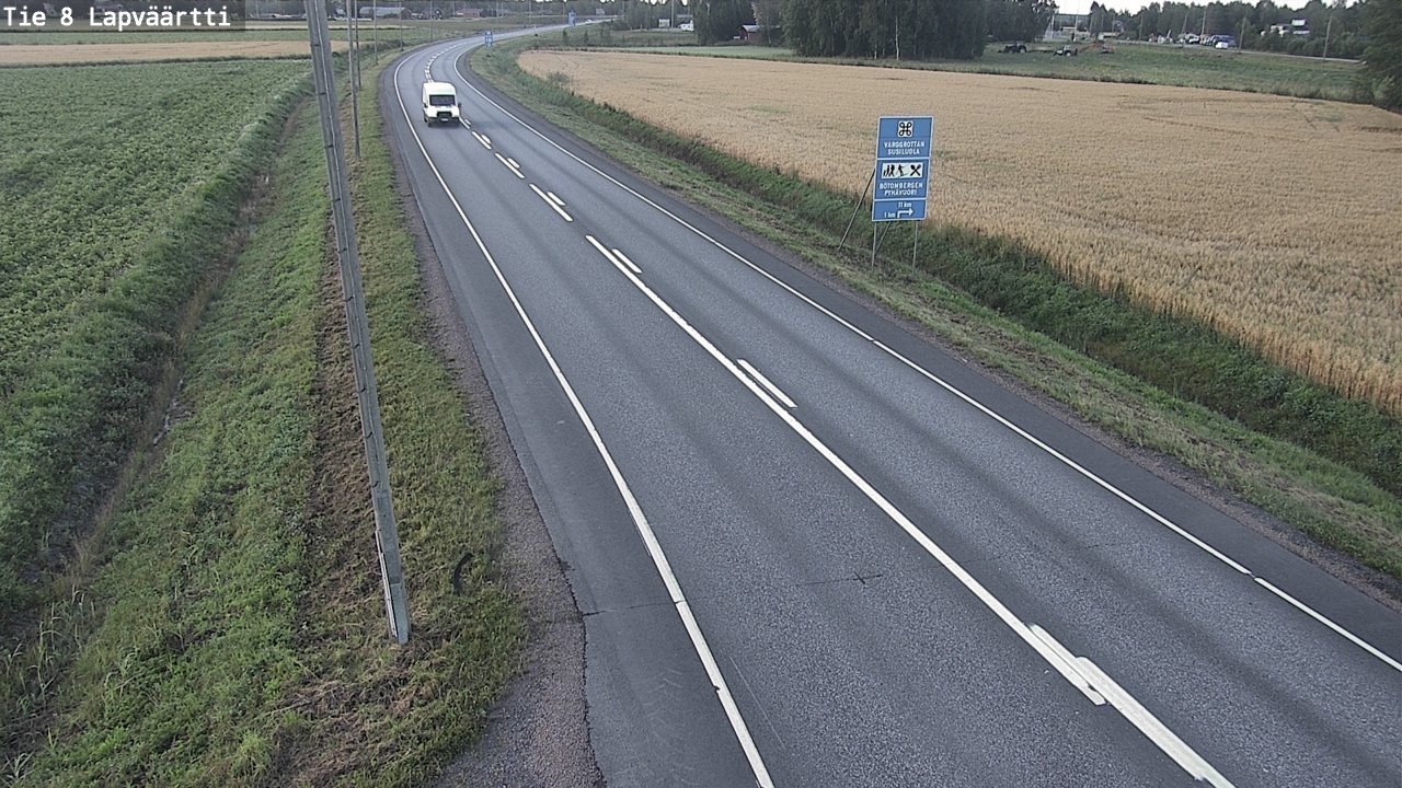 Kelikamerat Kuva Tie 8Kristiinankaupunki,  Lapväärtti, Kristiinankaupunki, Pohjanmaa