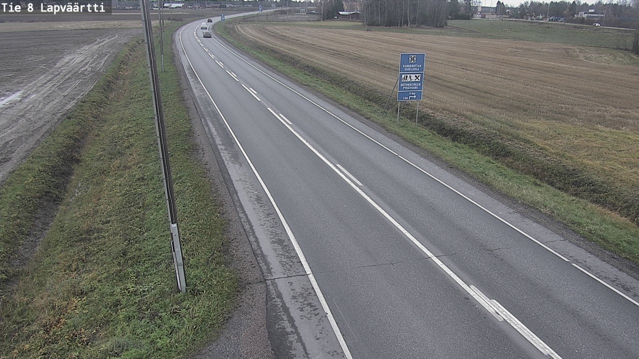 Kelikamerat Kuva Tie 8Kristiinankaupunki,  Lapväärtti, Kristiinankaupunki, Pohjanmaa