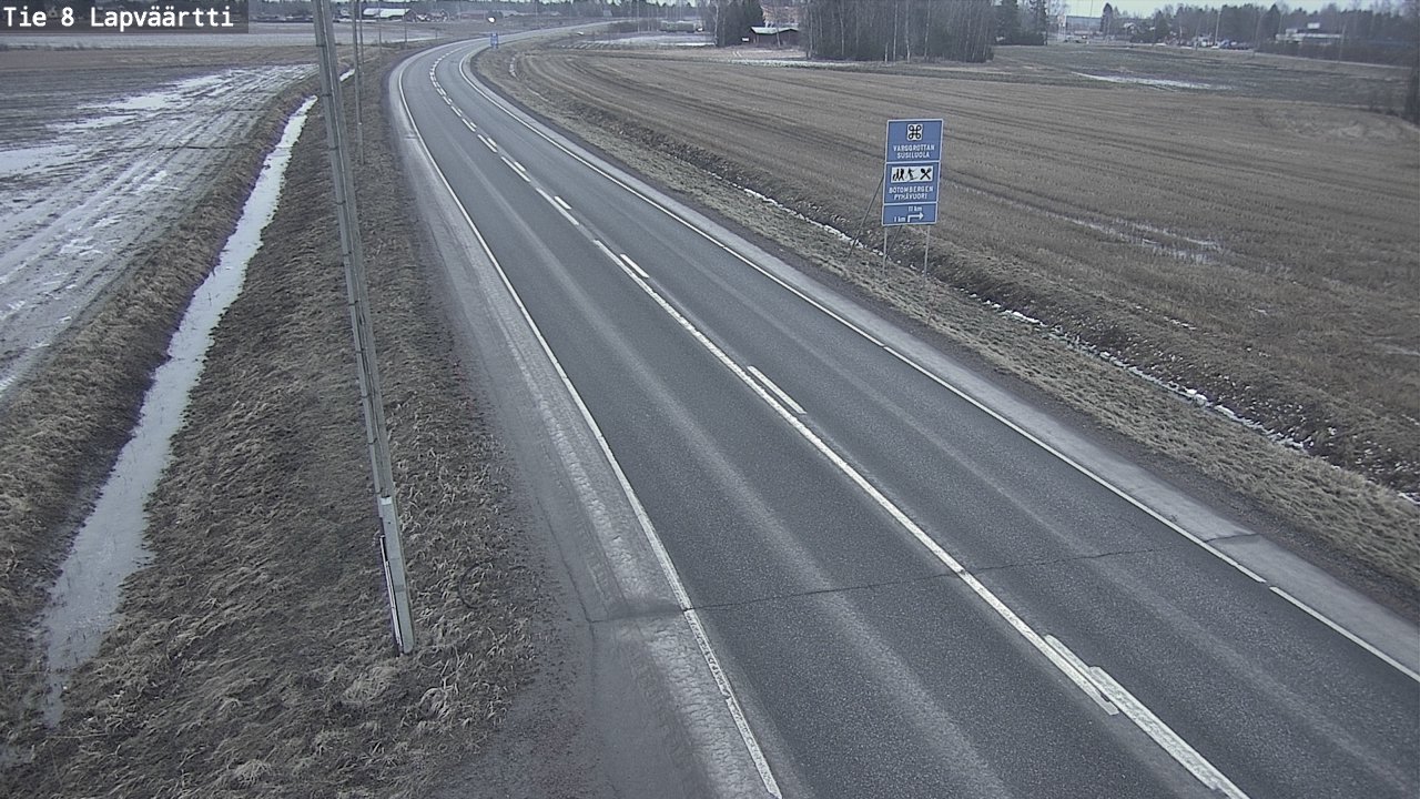 Kelikamerat Kuva Tie 8Kristiinankaupunki,  Lapväärtti, Kristiinankaupunki, Pohjanmaa