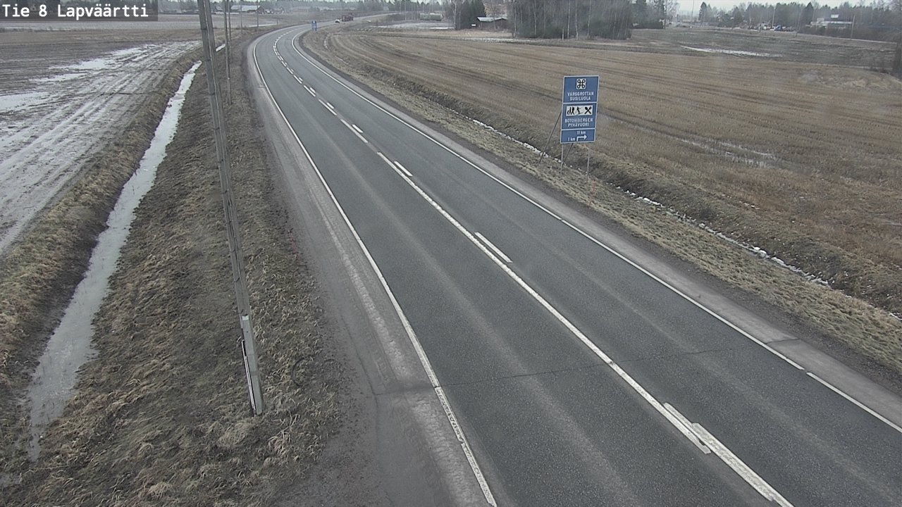 Kelikamerat Kuva Tie 8Kristiinankaupunki,  Lapväärtti, Kristiinankaupunki, Pohjanmaa