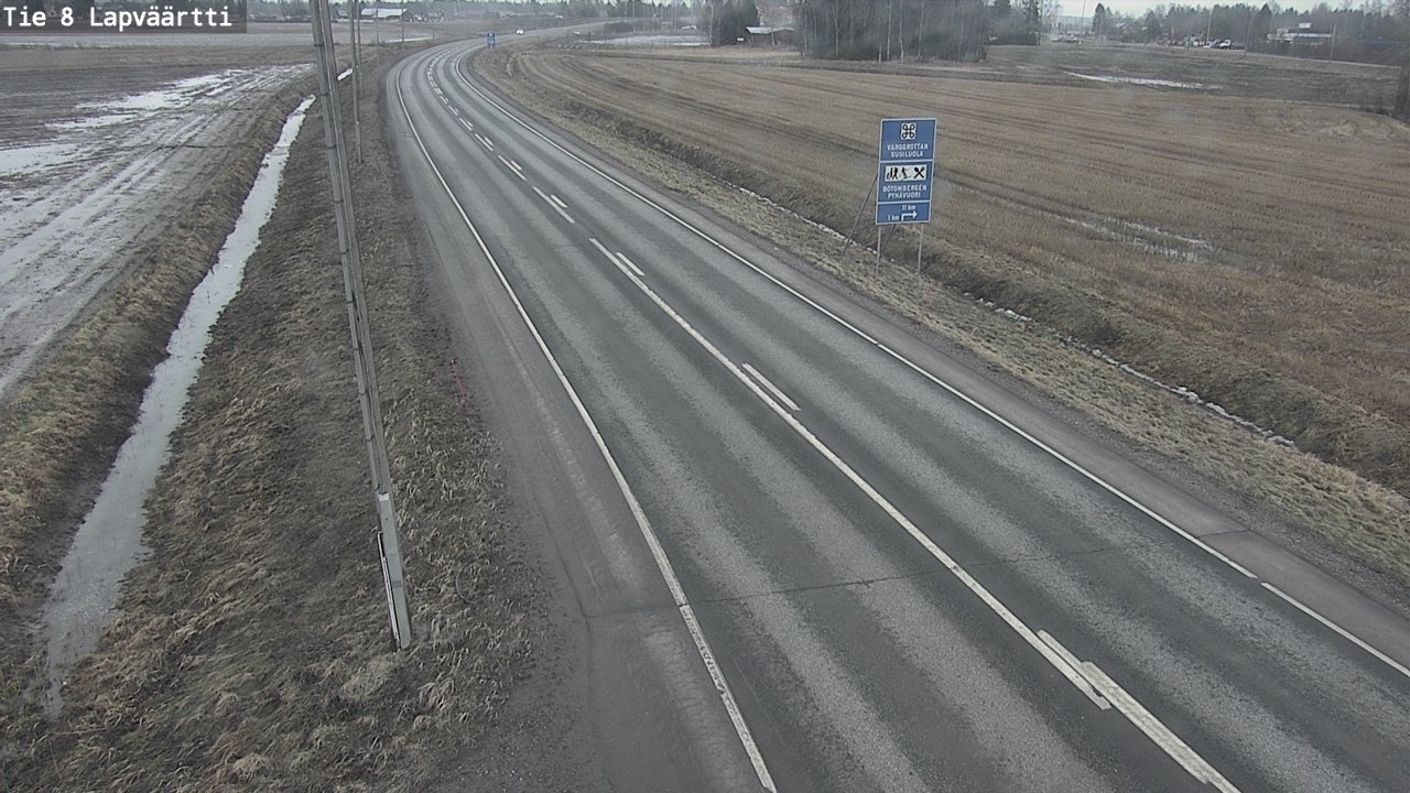 Kelikamerat Kuva Tie 8Kristiinankaupunki,  Lapväärtti, Kristiinankaupunki, Pohjanmaa