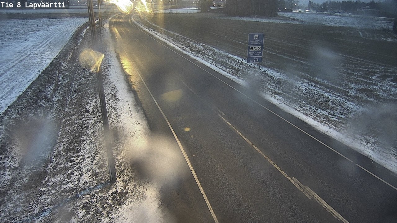 Kelikamerat Kuva Tie 8Kristiinankaupunki,  Lapväärtti, Kristiinankaupunki, Pohjanmaa