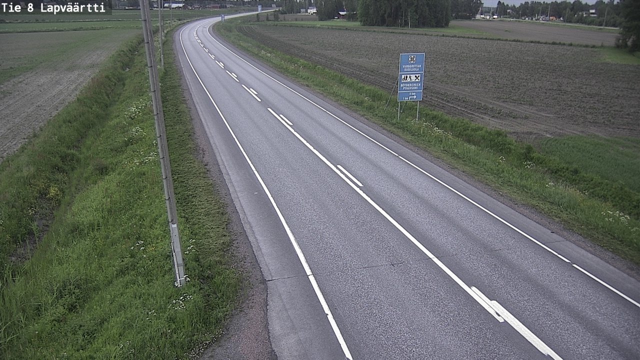 Kelikamerat Kuva Tie 8Kristiinankaupunki,  Lapväärtti, Kristiinankaupunki, Pohjanmaa