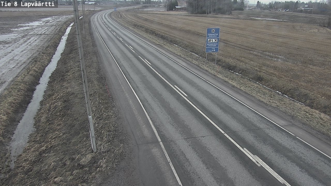 Kelikamerat Kuva Tie 8Kristiinankaupunki,  Lapväärtti, Kristiinankaupunki, Pohjanmaa