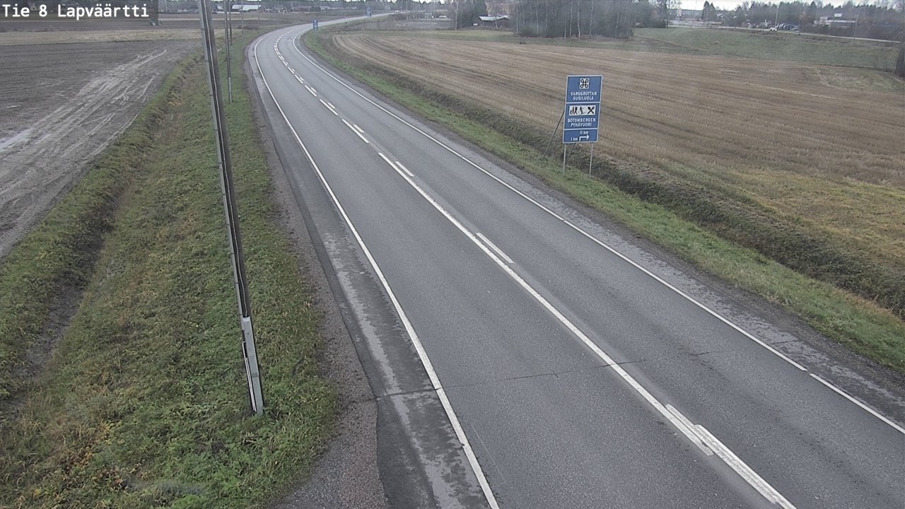 Kelikamerat Kuva Tie 8Kristiinankaupunki,  Lapväärtti, Kristiinankaupunki, Pohjanmaa