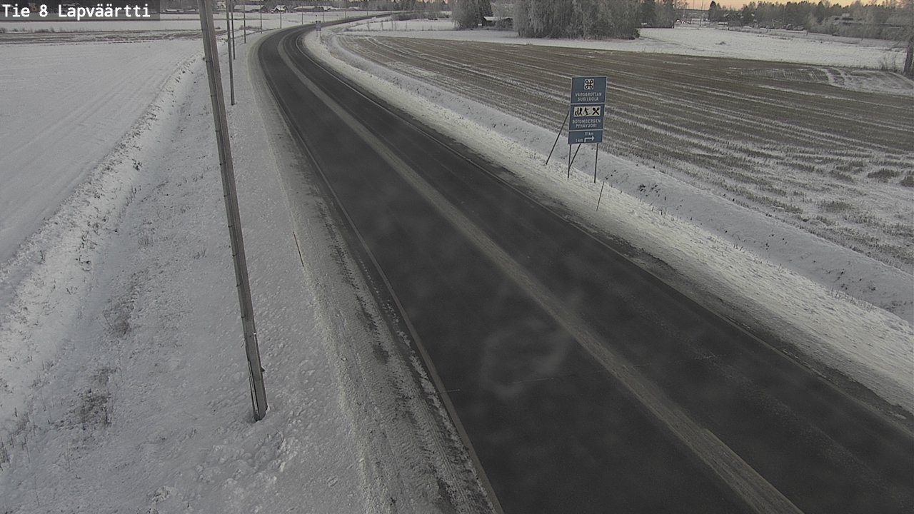 Kelikamerat Kuva Tie 8Kristiinankaupunki,  Lapväärtti, Kristiinankaupunki, Pohjanmaa