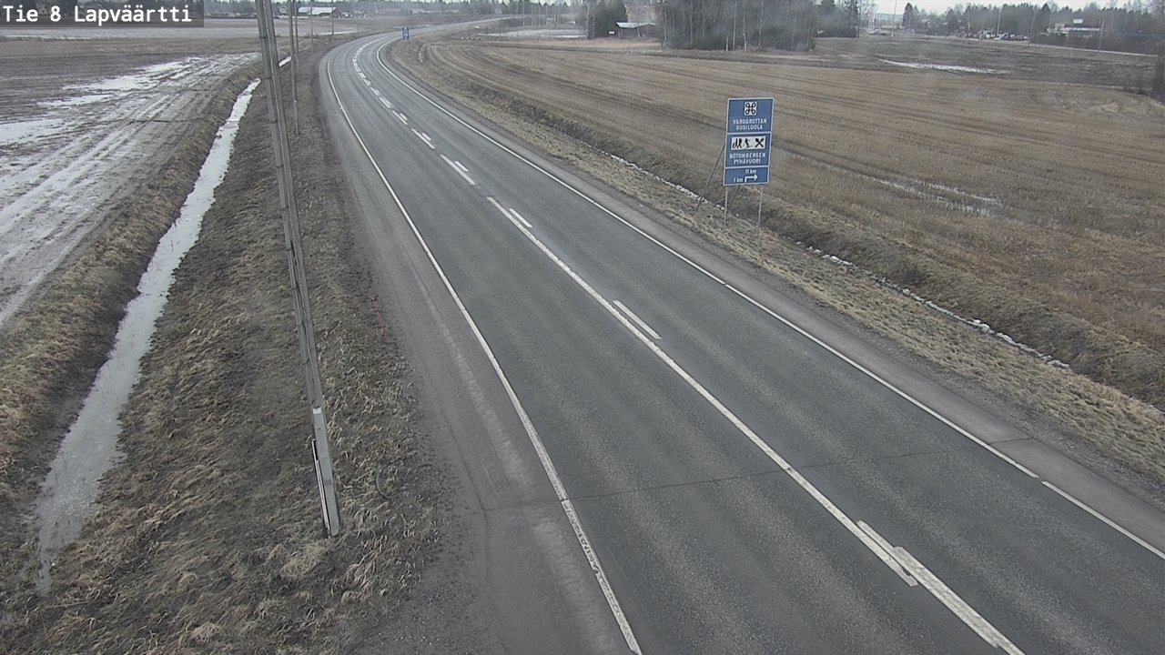 Kelikamerat Kuva Tie 8Kristiinankaupunki,  Lapväärtti, Kristiinankaupunki, Pohjanmaa