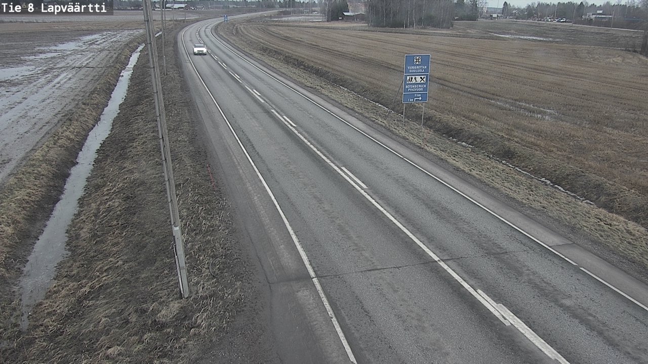 Kelikamerat Kuva Tie 8Kristiinankaupunki,  Lapväärtti, Kristiinankaupunki, Pohjanmaa