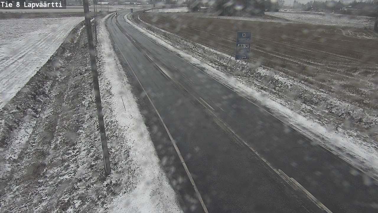 Kelikamerat Kuva Tie 8Kristiinankaupunki,  Lapväärtti, Kristiinankaupunki, Pohjanmaa