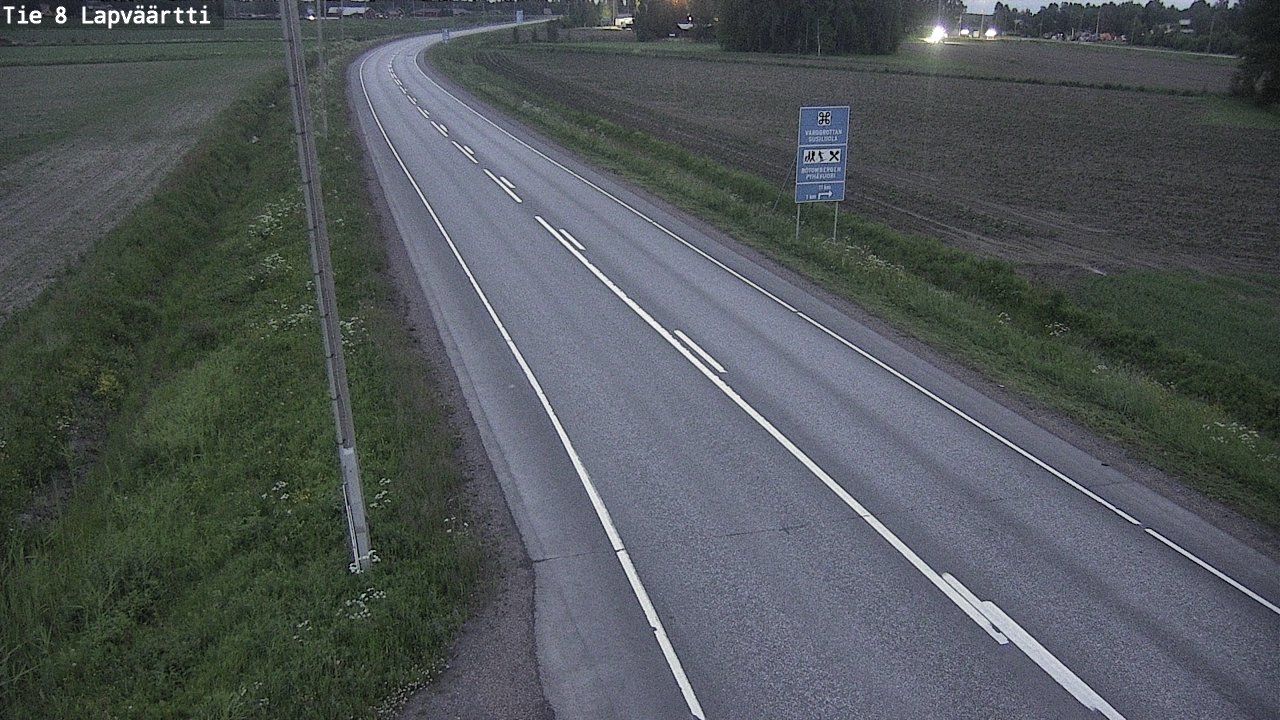 Kelikamerat Kuva Tie 8Kristiinankaupunki,  Lapväärtti, Kristiinankaupunki, Pohjanmaa