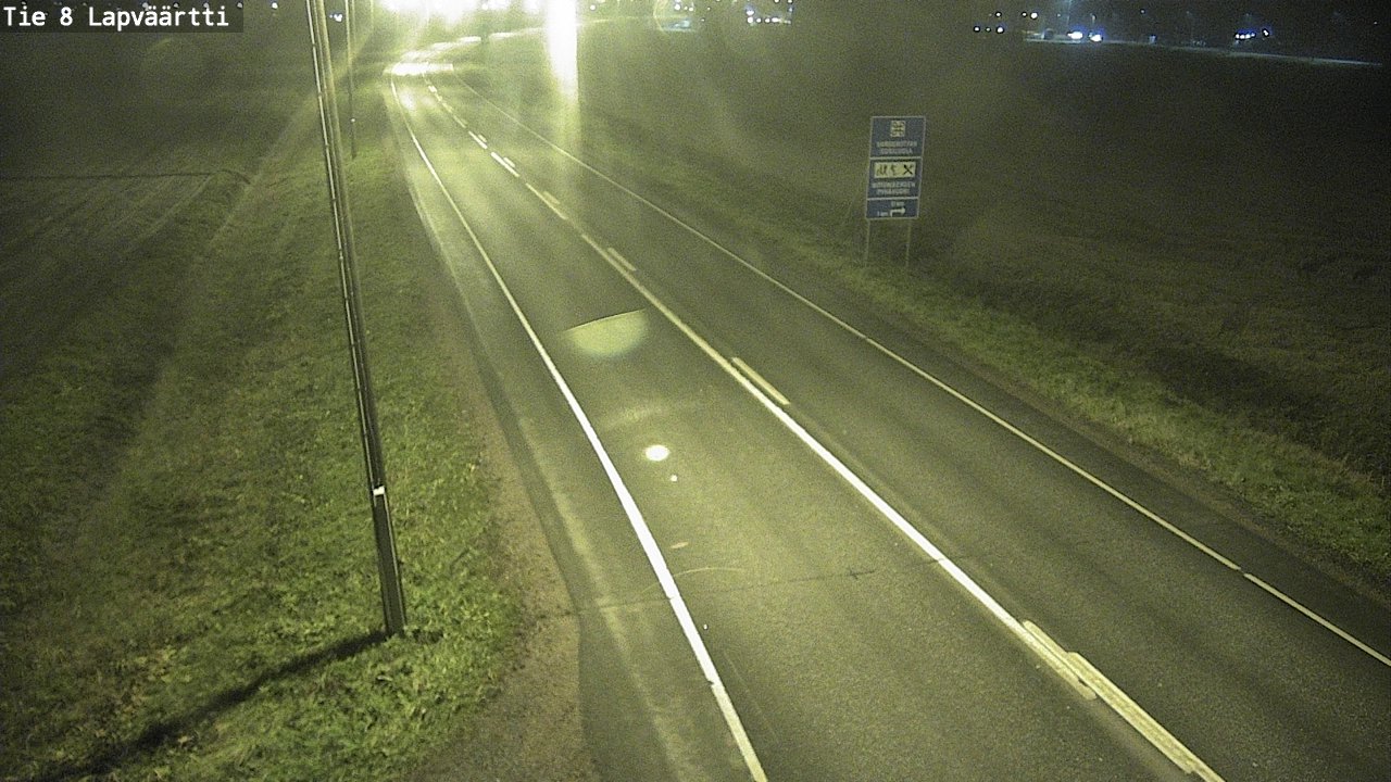 Kelikamerat Kuva Tie 8Kristiinankaupunki,  Lapväärtti, Kristiinankaupunki, Pohjanmaa