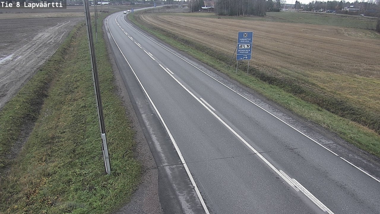 Kelikamerat Kuva Tie 8Kristiinankaupunki,  Lapväärtti, Kristiinankaupunki, Pohjanmaa