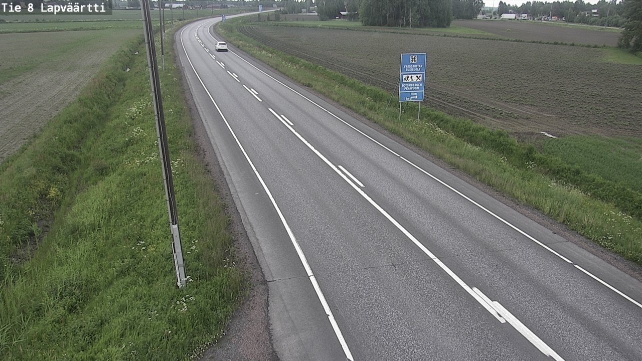 Kelikamerat Kuva Tie 8Kristiinankaupunki,  Lapväärtti, Kristiinankaupunki, Pohjanmaa