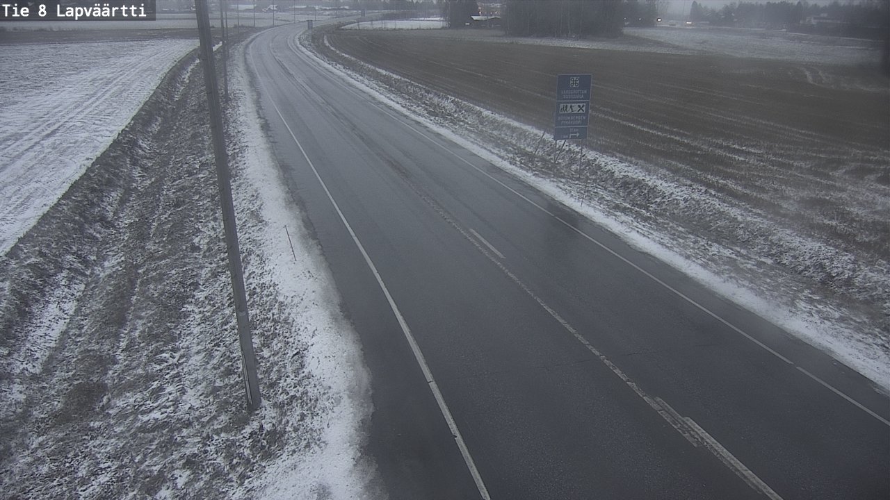 Kelikamerat Kuva Tie 8Kristiinankaupunki,  Lapväärtti, Kristiinankaupunki, Pohjanmaa