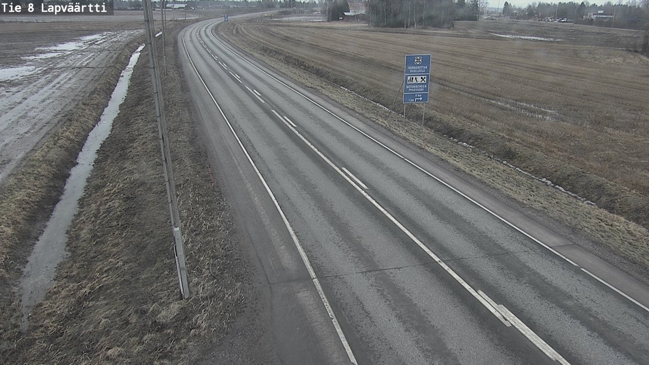 Kelikamerat Kuva Tie 8Kristiinankaupunki,  Lapväärtti, Kristiinankaupunki, Pohjanmaa