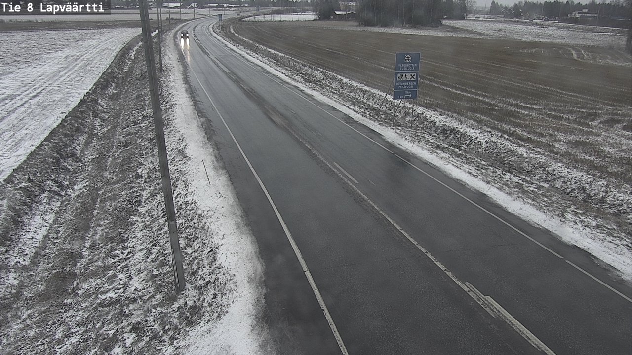 Kelikamerat Kuva Tie 8Kristiinankaupunki,  Lapväärtti, Kristiinankaupunki, Pohjanmaa