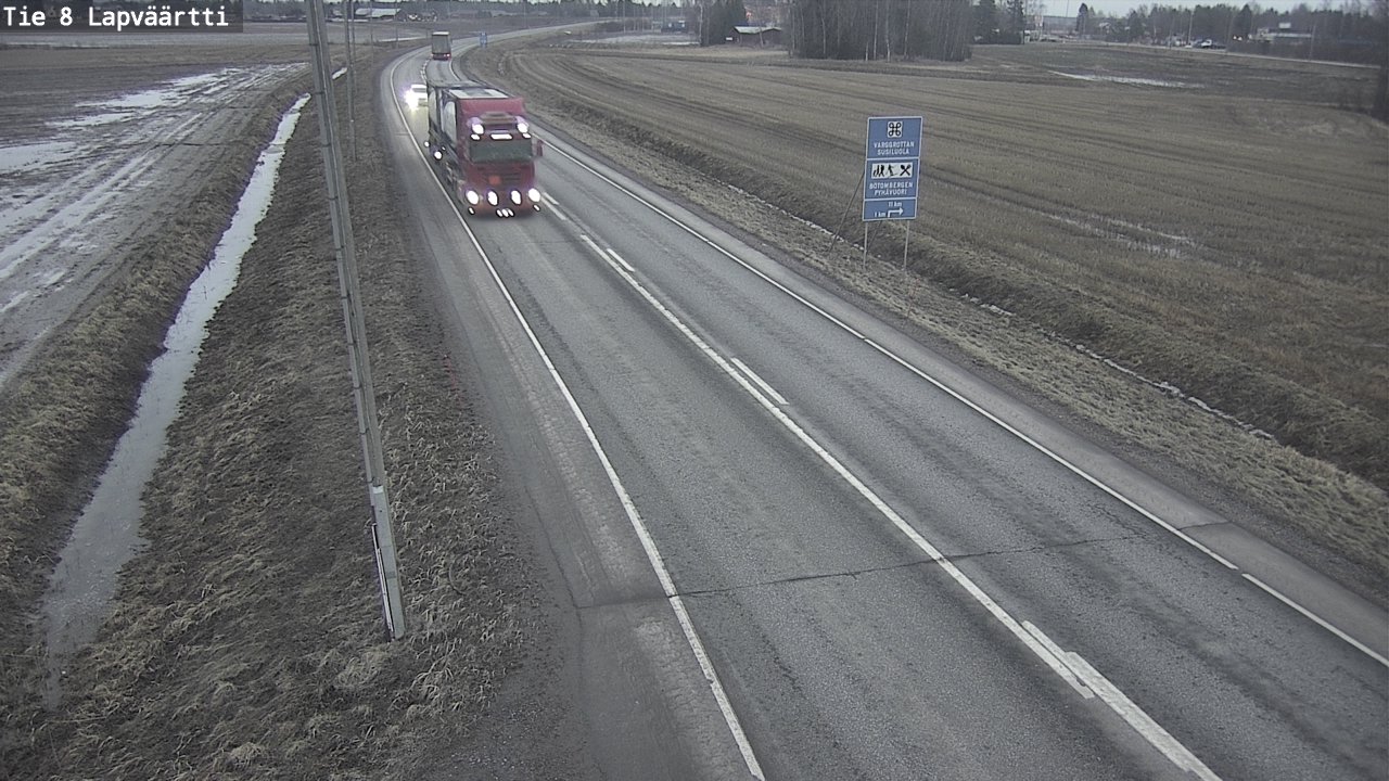 Kelikamerat Kuva Tie 8Kristiinankaupunki,  Lapväärtti, Kristiinankaupunki, Pohjanmaa