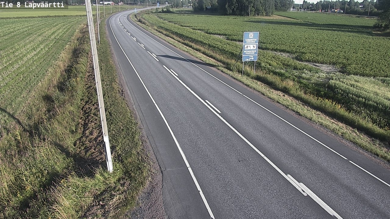 Kelikamerat Kuva Tie 8Kristiinankaupunki,  Lapväärtti, Kristiinankaupunki, Pohjanmaa