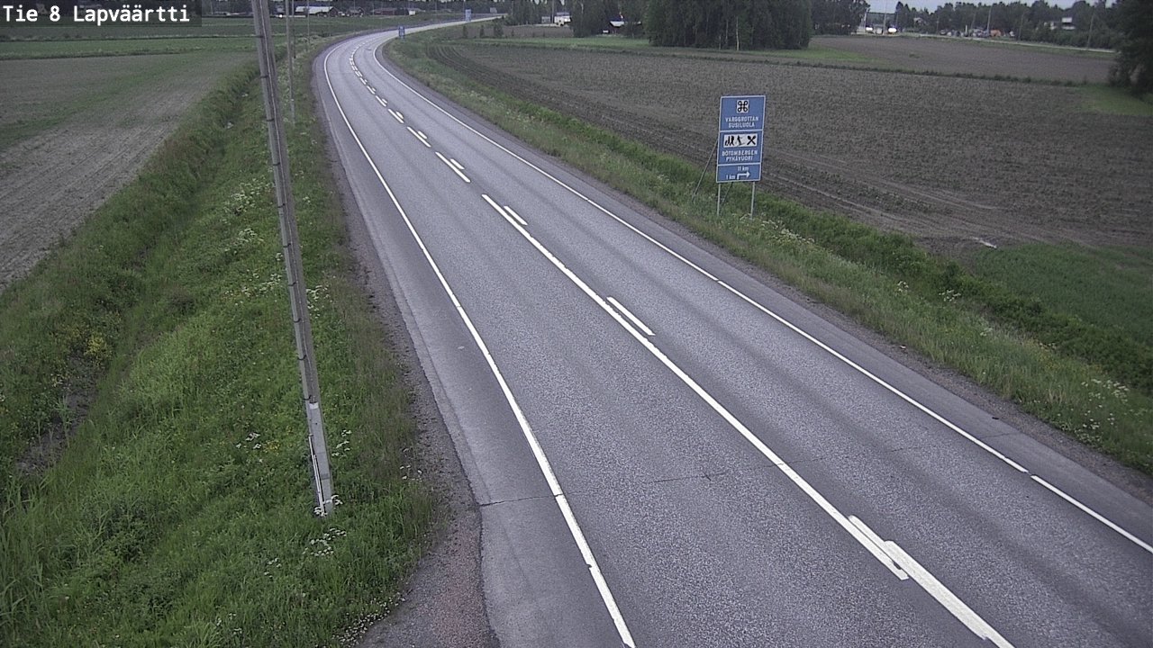 Kelikamerat Kuva Tie 8Kristiinankaupunki,  Lapväärtti, Kristiinankaupunki, Pohjanmaa