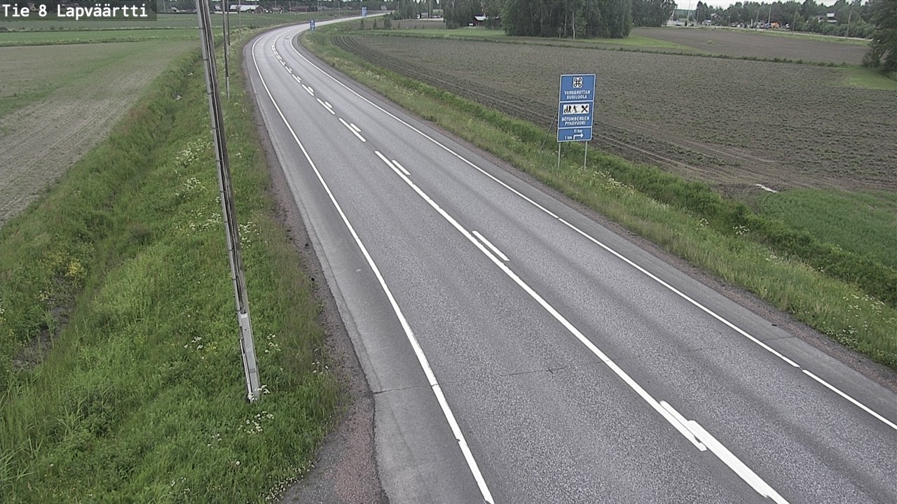Kelikamerat Kuva Tie 8Kristiinankaupunki,  Lapväärtti, Kristiinankaupunki, Pohjanmaa