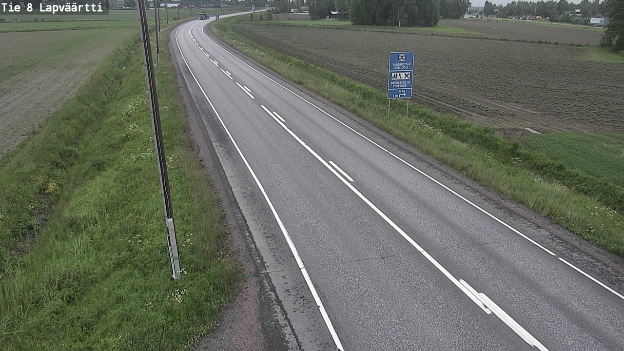Kelikamerat Kuva Tie 8Kristiinankaupunki,  Lapväärtti, Kristiinankaupunki, Pohjanmaa