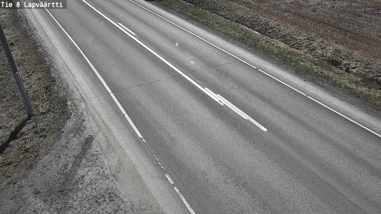 Weather Camera Image Väg 8 Kristinestad, Lappfjärd, Kristiinankaupunki, Pohjanmaa