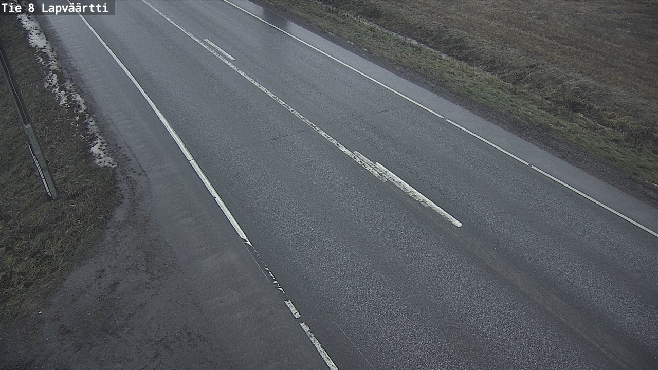 Weather Camera Image Väg 8 Kristinestad, Lappfjärd, Kristiinankaupunki, Pohjanmaa