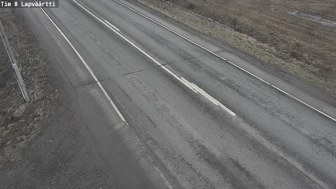 Weather Camera Image Väg 8 Kristinestad, Lappfjärd, Kristiinankaupunki, Pohjanmaa