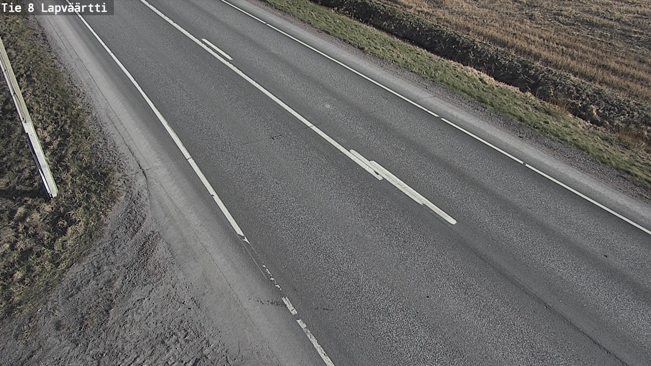 Weather Camera Image Väg 8 Kristinestad, Lappfjärd, Kristiinankaupunki, Pohjanmaa