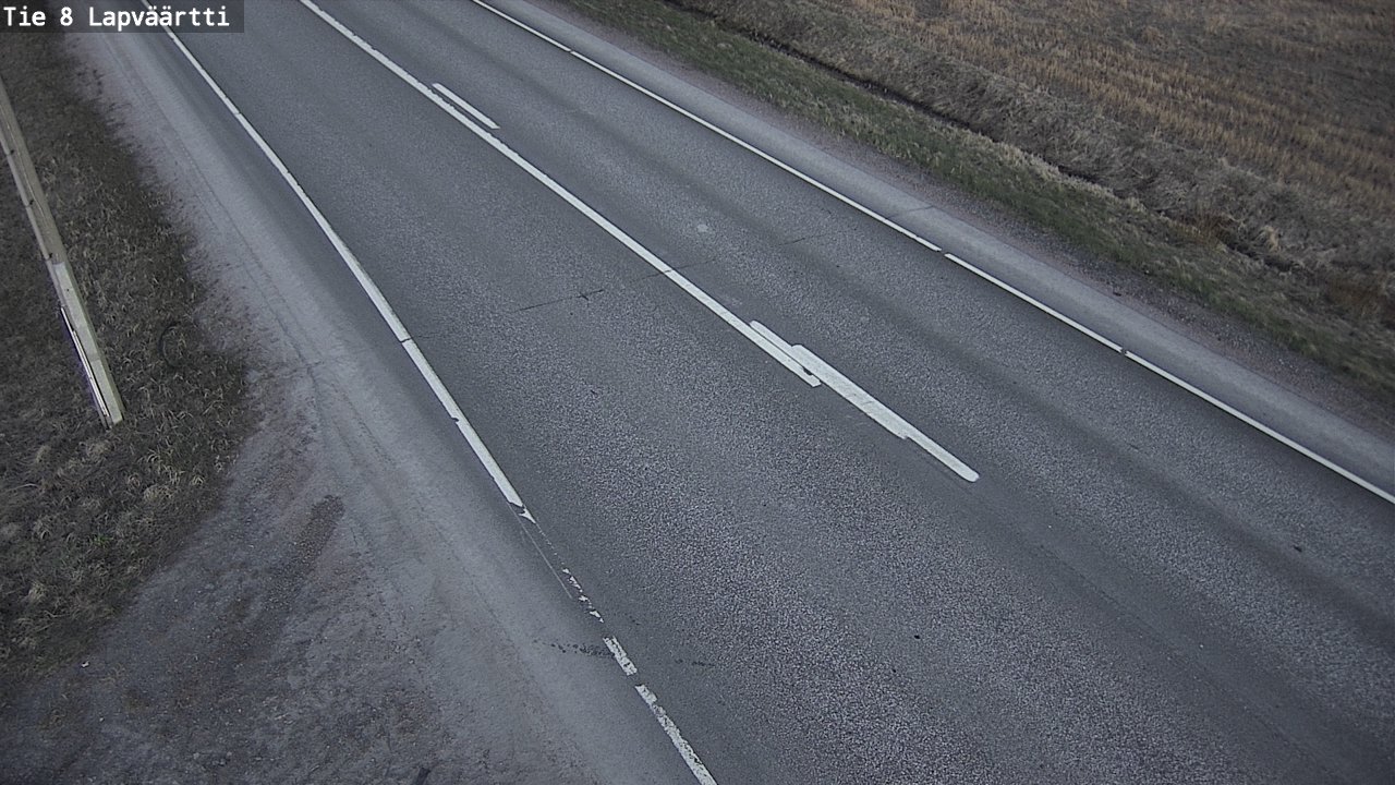 Weather Camera Image Väg 8 Kristinestad, Lappfjärd, Kristiinankaupunki, Pohjanmaa