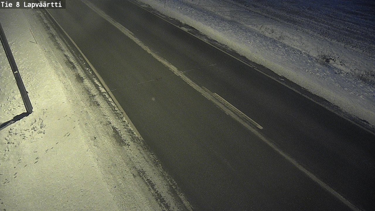 Weather Camera Image Road 8 Kristiinankaupunki, Lapväärtti, Kristiinankaupunki, Pohjanmaa