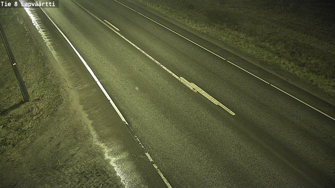 Weather Camera Image Väg 8 Kristinestad, Lappfjärd, Kristiinankaupunki, Pohjanmaa