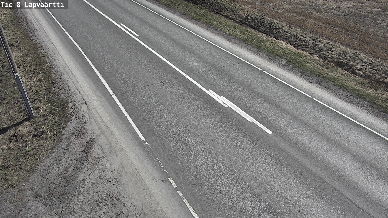 Weather Camera Image Väg 8 Kristinestad, Lappfjärd, Kristiinankaupunki, Pohjanmaa