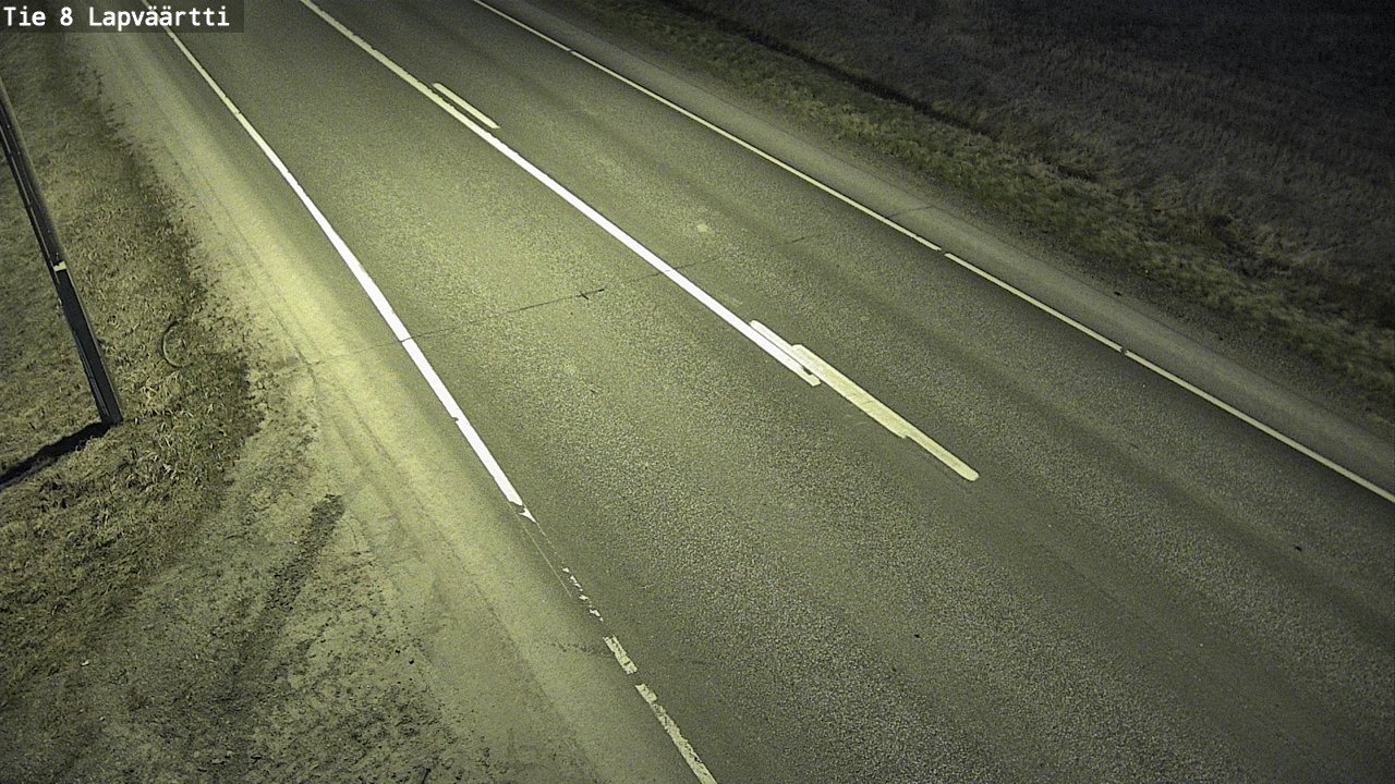 Weather Camera Image Väg 8 Kristinestad, Lappfjärd, Kristiinankaupunki, Pohjanmaa