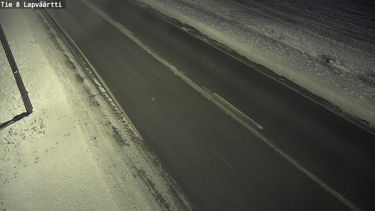 Weather Camera Image Road 8 Kristiinankaupunki, Lapväärtti, Kristiinankaupunki, Pohjanmaa