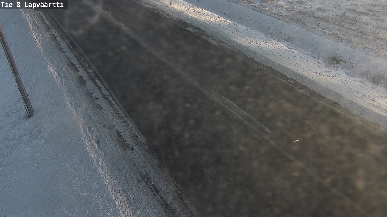 Weather Camera Image Road 8 Kristiinankaupunki, Lapväärtti, Kristiinankaupunki, Pohjanmaa