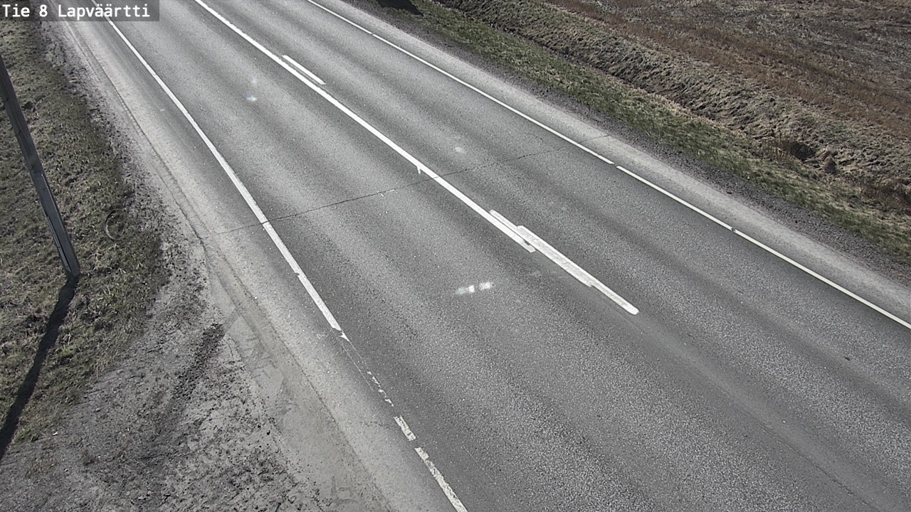 Weather Camera Image Väg 8 Kristinestad, Lappfjärd, Kristiinankaupunki, Pohjanmaa