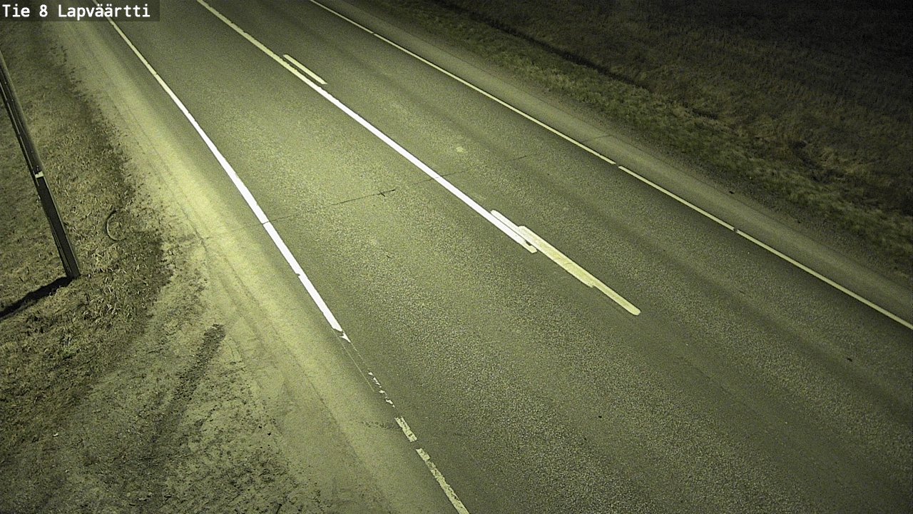 Weather Camera Image Väg 8 Kristinestad, Lappfjärd, Kristiinankaupunki, Pohjanmaa