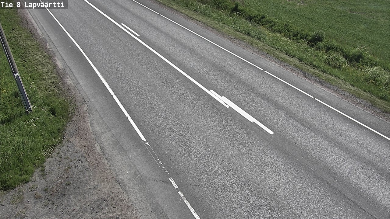 Weather Camera Image Road 8 Kristiinankaupunki, Lapväärtti, Kristiinankaupunki, Pohjanmaa