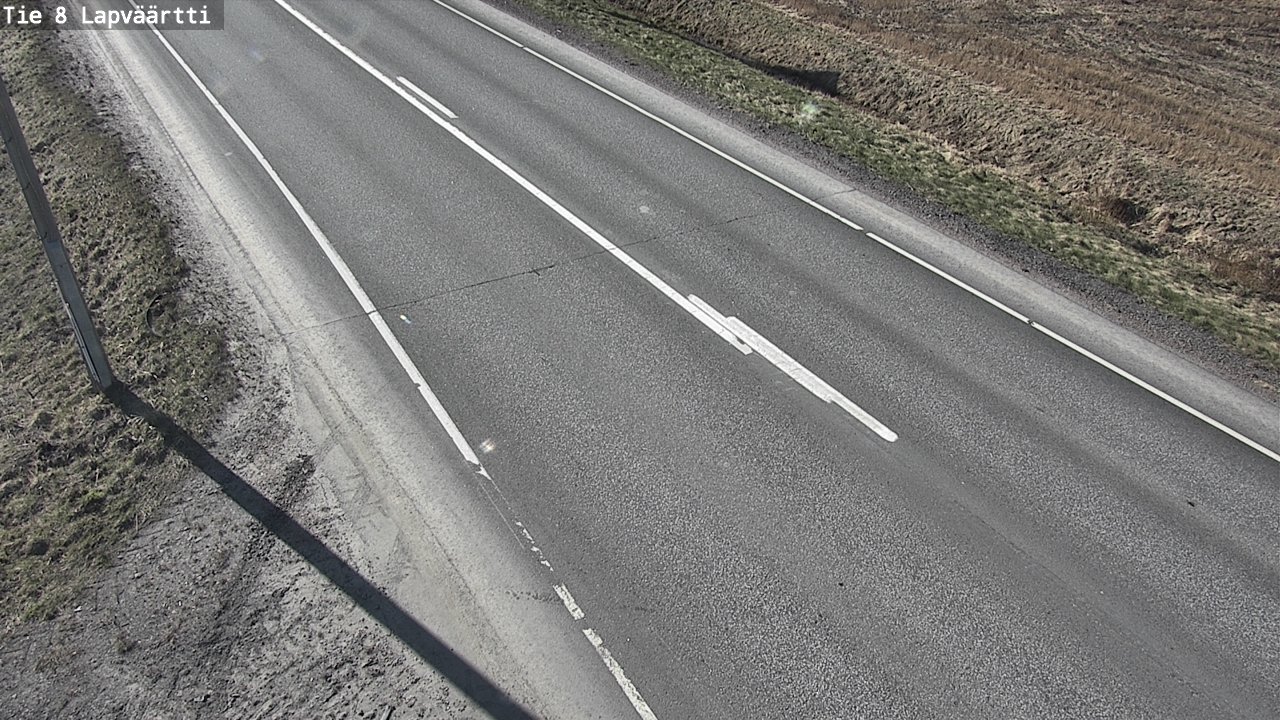 Weather Camera Image Väg 8 Kristinestad, Lappfjärd, Kristiinankaupunki, Pohjanmaa