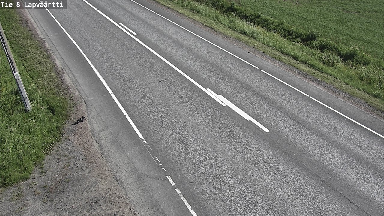 Weather Camera Image Road 8 Kristiinankaupunki, Lapväärtti, Kristiinankaupunki, Pohjanmaa