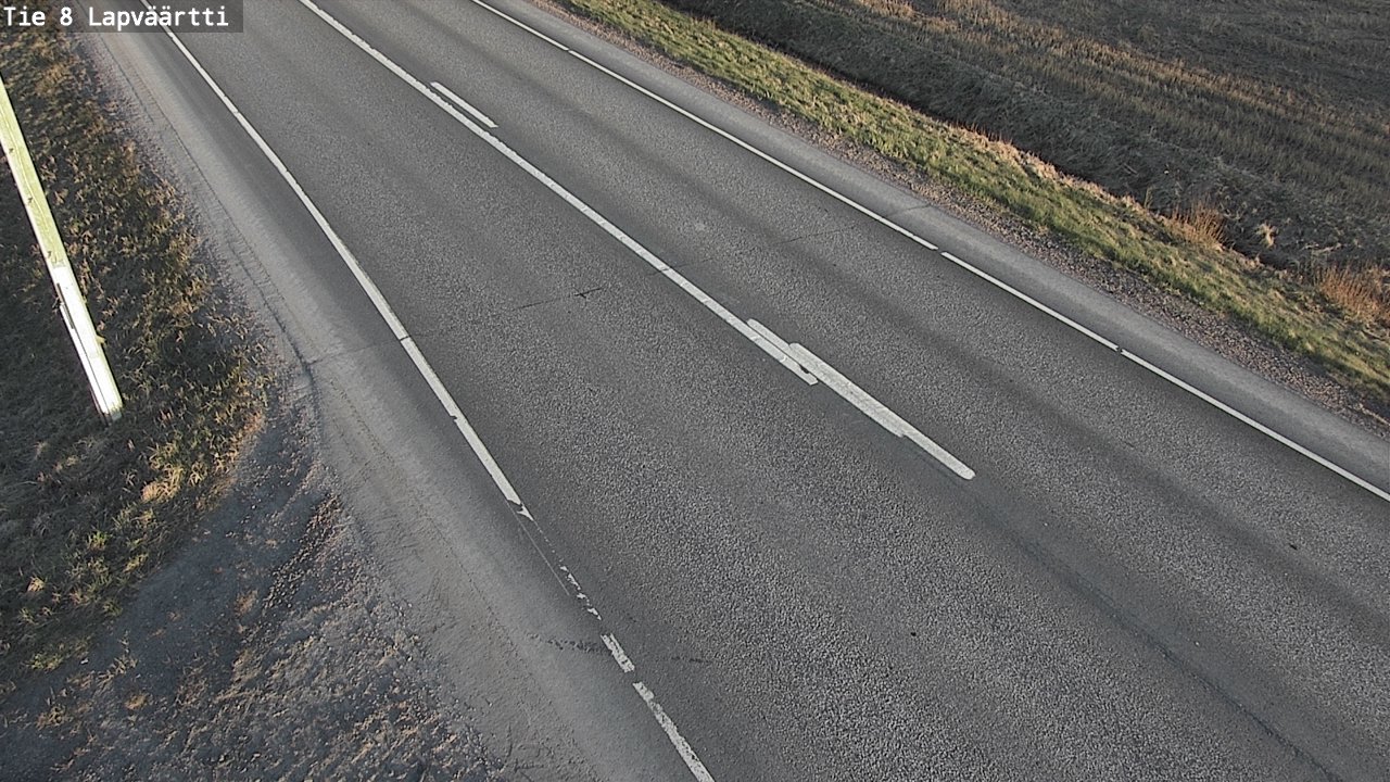 Weather Camera Image Väg 8 Kristinestad, Lappfjärd, Kristiinankaupunki, Pohjanmaa
