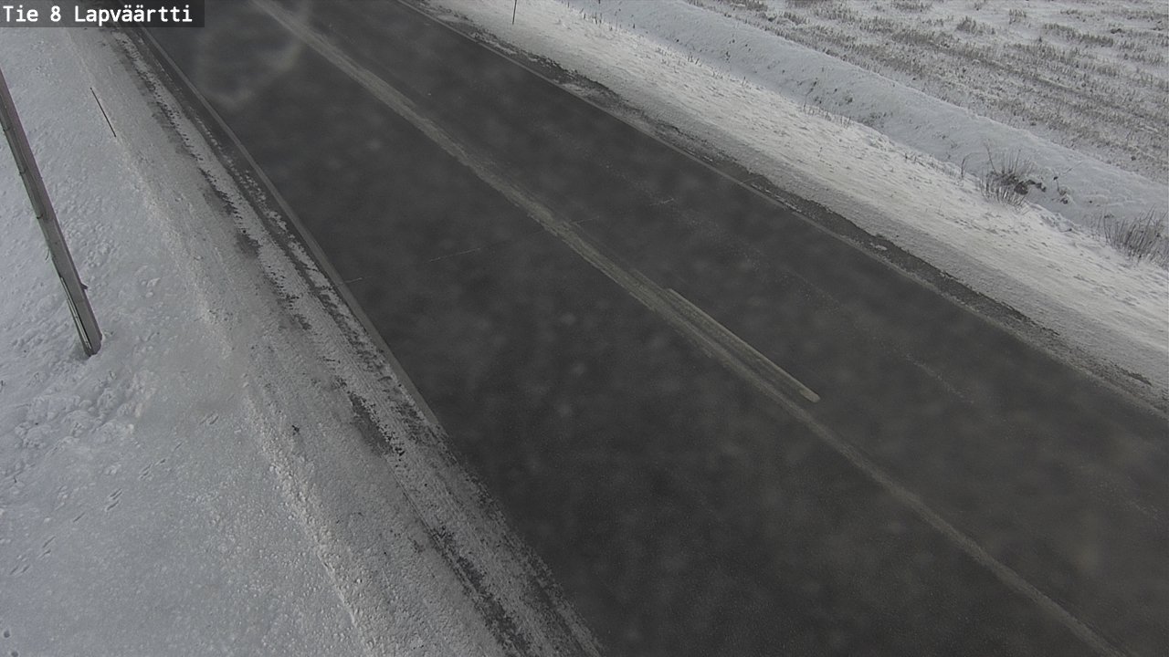 Weather Camera Image Road 8 Kristiinankaupunki, Lapväärtti, Kristiinankaupunki, Pohjanmaa