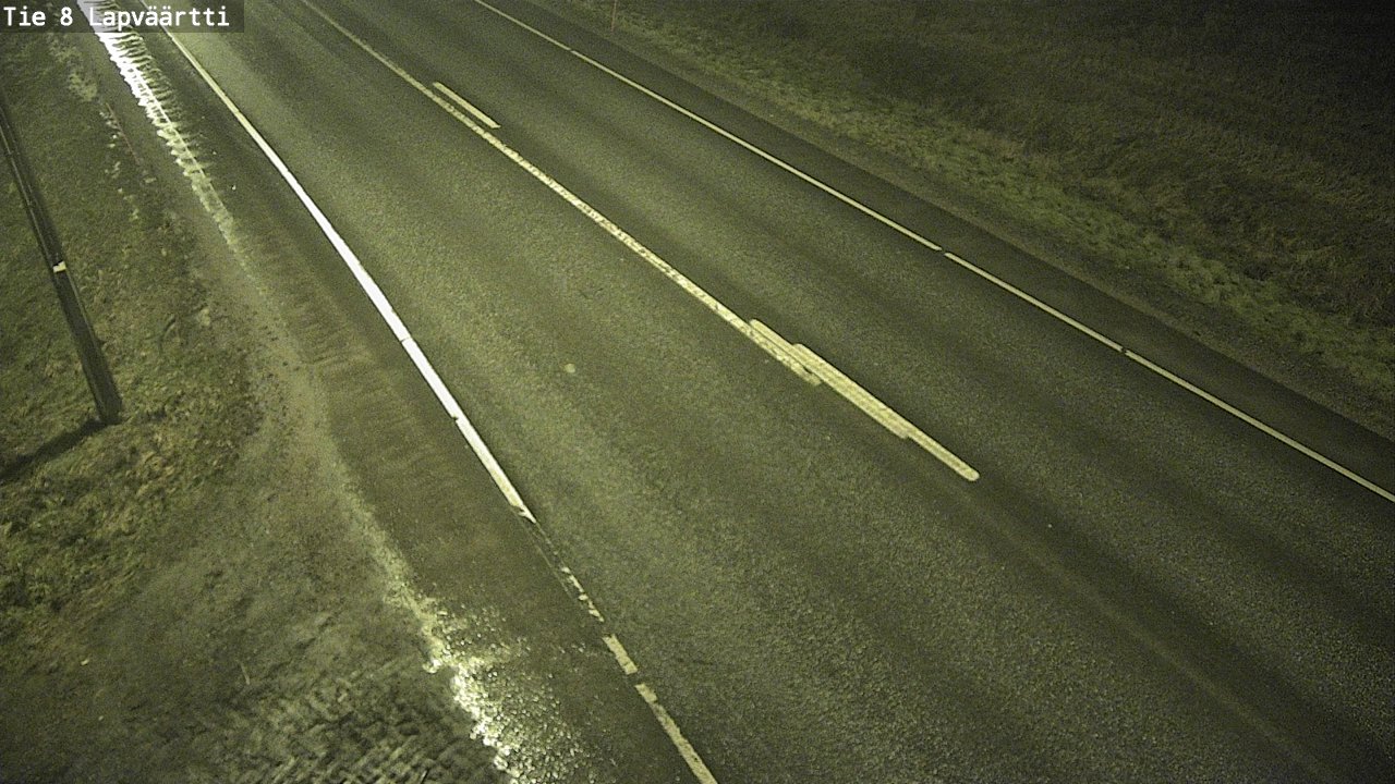 Weather Camera Image Väg 8 Kristinestad, Lappfjärd, Kristiinankaupunki, Pohjanmaa